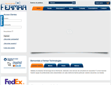 Tablet Screenshot of fermar.com.mx